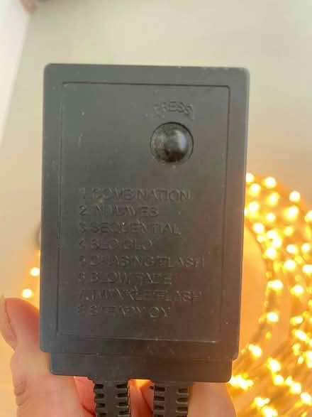 Photo of free String of lights (Panshanger AL7) #3