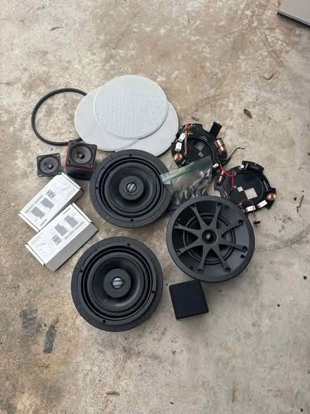 Photo of free Ceiling speakers and parts (Boca Chase) #1