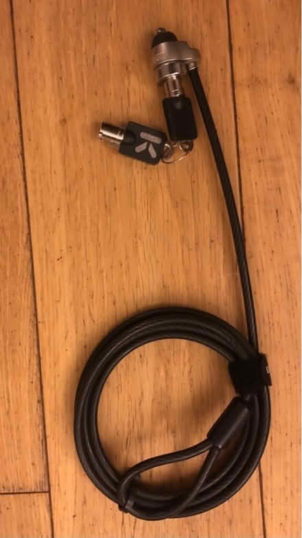 Photo of free Laptop lock and cable (Bramhall SK7) #1