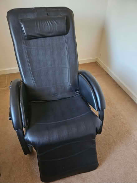 Photo of free Homedics black heated reclining massage chair (Latchford SG11) #1