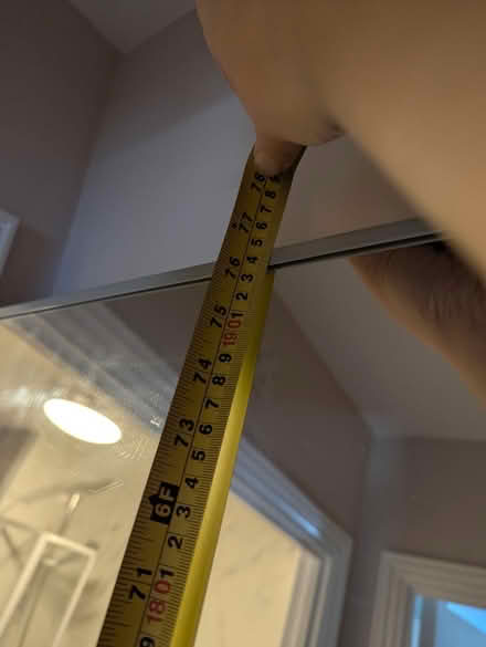 Photo of free IKEA Wardrobe doors mirror (OX11) #4