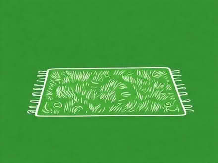 Photo of Green rug, plain or patterned (Prestbury GL52) #1