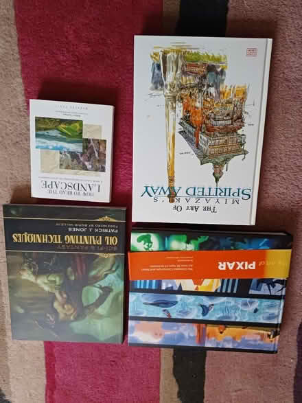 Photo of free 4 Art books as new (Malvern Link WR14) #1
