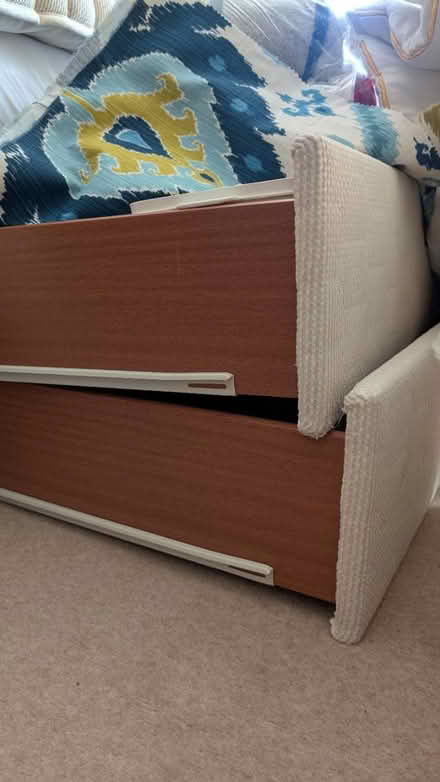 Photo of free King Size Bed Base + Drawers (SW16) #3