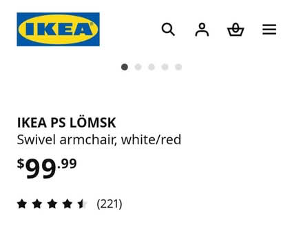 Photo of free Ikea kids chair (20747) #3