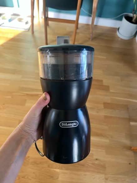Photo of free Delonghi coffee bean grinder (Bow, E3) #1