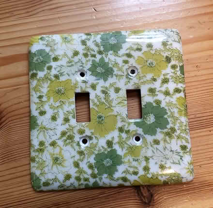 Photo of free Ceramic switch plate (West Seattle) #1