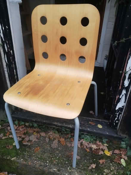 Photo of free Ply and metal chair (West End Woking) #1