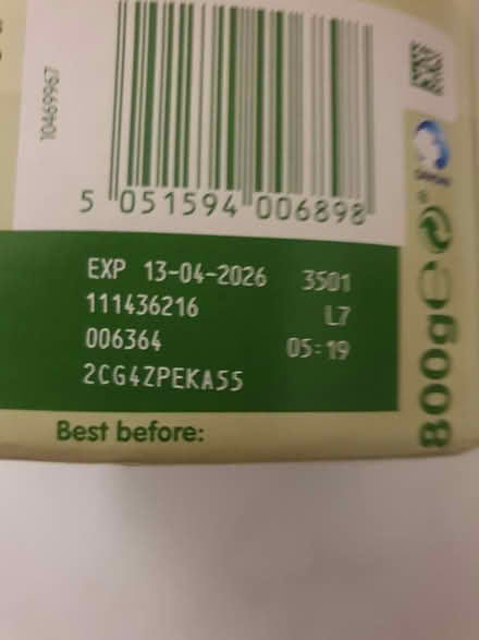 Photo of free C&G 1st Infant Milk 800g SEALED+NEW (ME16 - Allington) #4