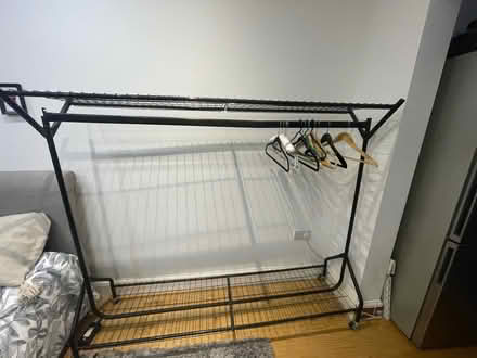 Photo of free Clothes rack black (NW2) #1