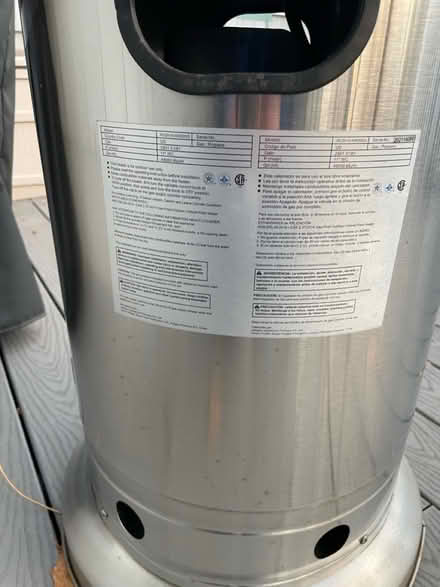 Photo of free Patio heater - needs dyi repair (Westchester) #2