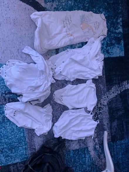 Photo of free 18 baby Undervests and sleepbag (Worcester Park KT4) #3