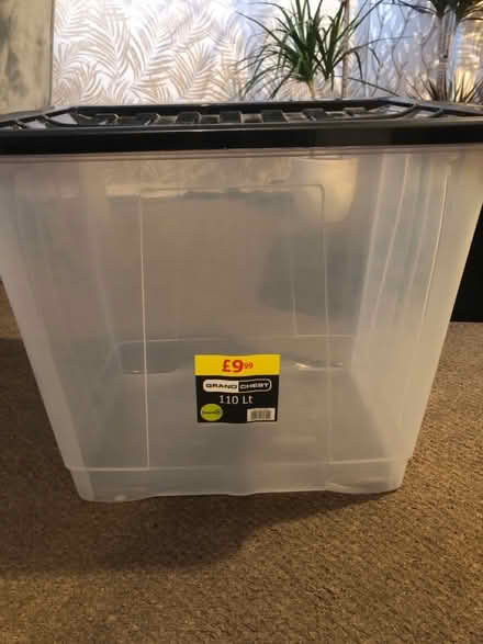 Photo of free Large storage box (Epsom KT18) #2