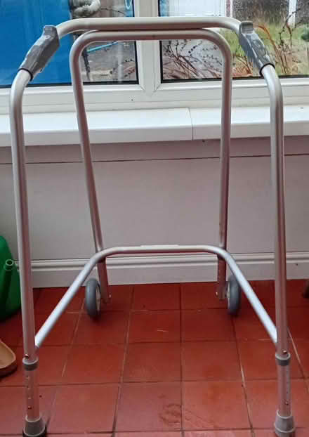 Photo of free Zimmer Frame, with wheels (Handsworth S13) #1