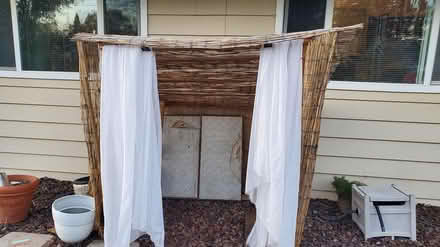 Photo of free Wooden Manger/ hut (Coddingtown Mall Santa Rosa) #2