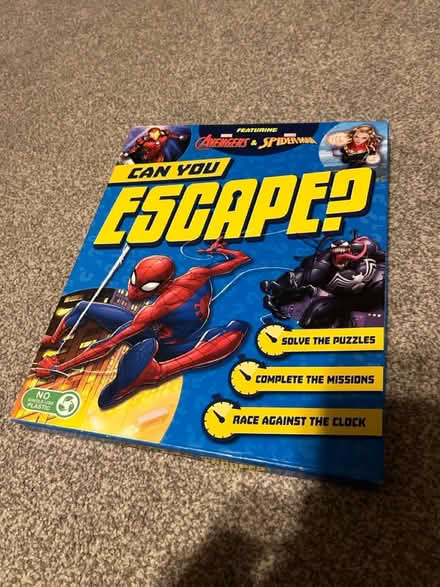 Photo of free Spider-Man/Avengers escape puzzle (Lower Pilsley S45) #2