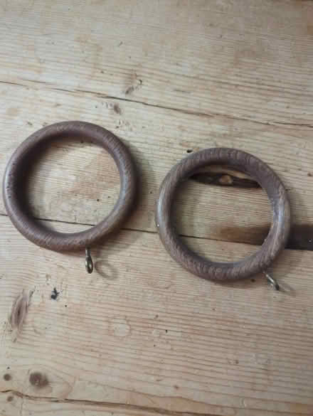 Photo of free Wooden curtain rings (WA6 Frodsham.) #1