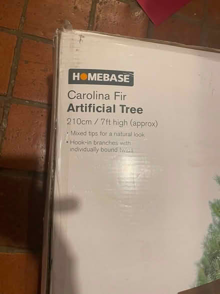 Photo of free Artificial Christmas tree (Brigstock NN14) #2