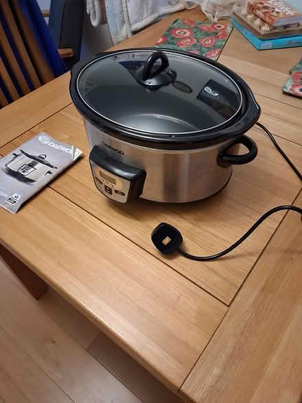 Photo of free Daewoo 5.5l slow cooker (ME15 loose) #3