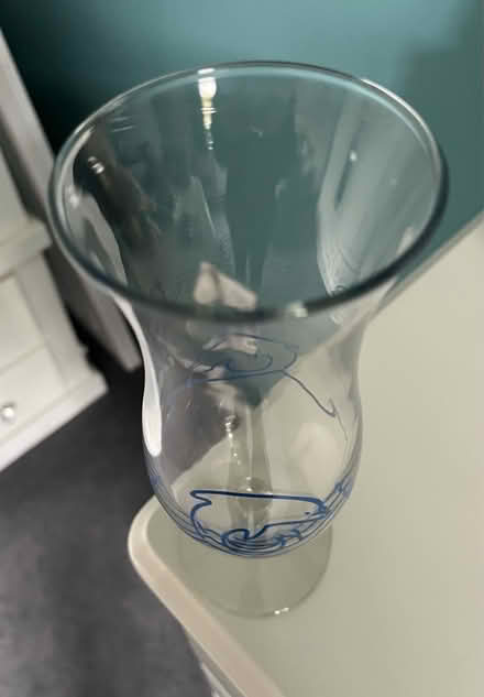 Photo of free Vase Glass Dolphin Design (Titchfield Common PO14) #2