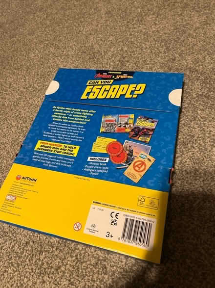 Photo of free Spider-Man/Avengers escape puzzle (Lower Pilsley S45) #1