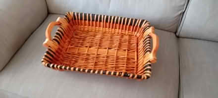 Photo of free Wooden Low level basket (Baldock, SG7) #1