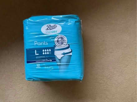 Photo of free Boots stay dry incontinence pants (East Carleton NR14) #1