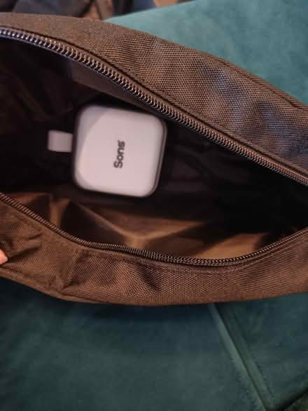 Photo of free Brand new black 'Sons' toiletry bag and mini compartment storage box (Hove BN3) #2