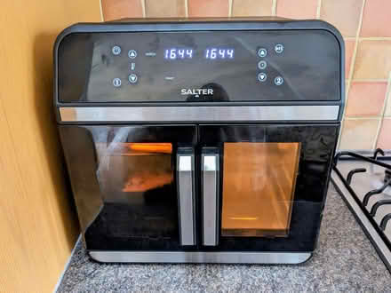 Photo of free Salter air fryer EK6231LDL - left side still working (Sainsburys GL52) #1