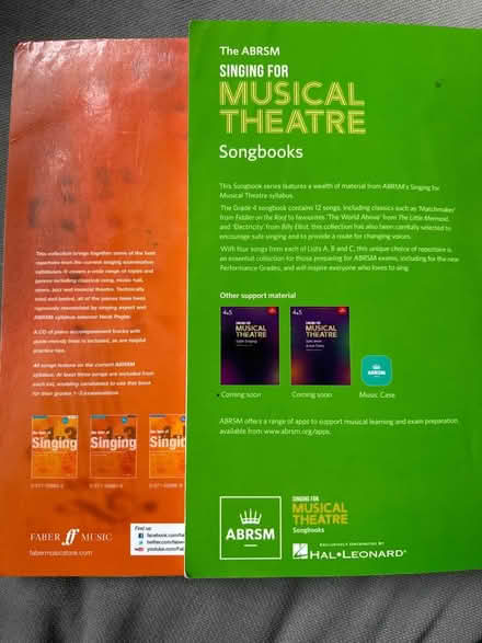 Photo of free ABRSM singing books (Sanderstead) #2