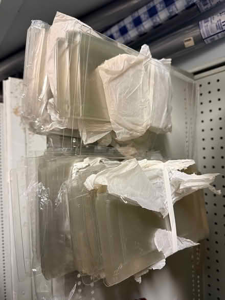 Photo of free Plastic greeting card boxes (Royal York & Dundas) #1