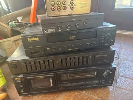 Photo of free Sterio cassett VCR record player (Duke forest 27705) #1