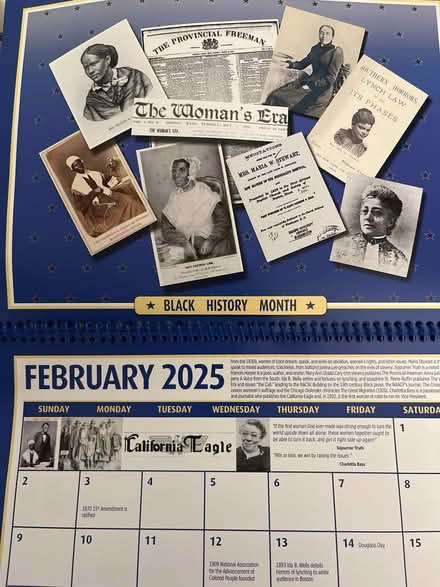 Photo of free 2025 wall calendars (Adams Morgan/ DuPont Circle) #2