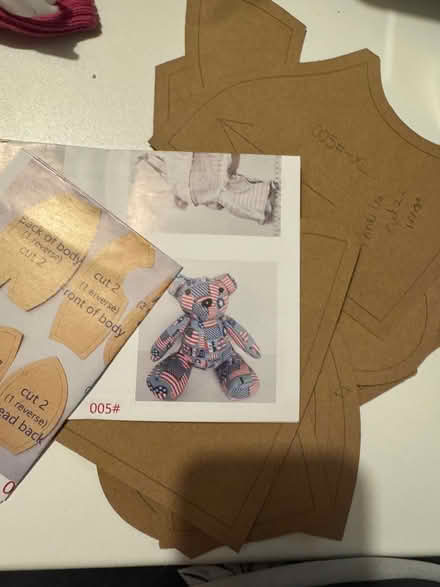 Photo of free Memory bear / teddy bear pattern (Newton Leys MK3) #1