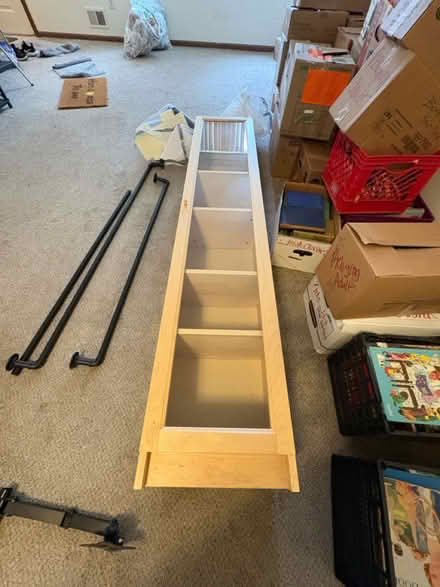 Photo of free IKEA maple colored bookcase (Walled Lake) #1