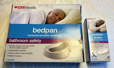 Photo of free Bedpan and liners (Sunnyvale near Raynor Park.) #1