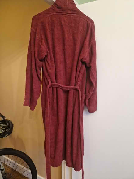 Photo of free Burgundy towelling robe (Crystal Palace, SE19) #2