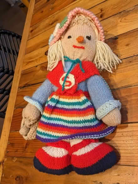 Photo of free Knitted scarecrow doll (Liverpool L19) #1