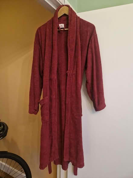 Photo of free Burgundy towelling robe (Crystal Palace, SE19) #1