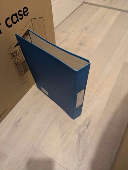 Photo of free Blue folder (Dinnington, S25) #2