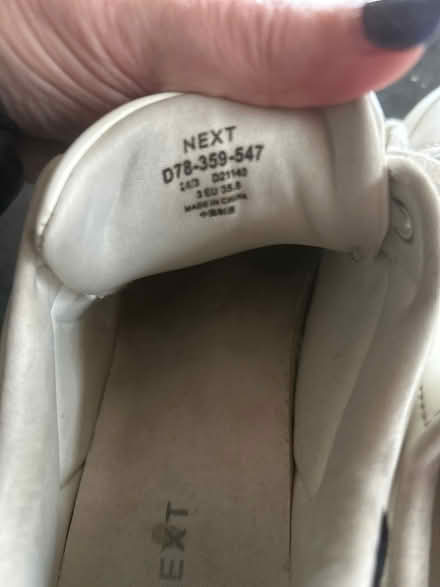 Photo of free Next size 3 trainers (Waterlooville PO8) #3
