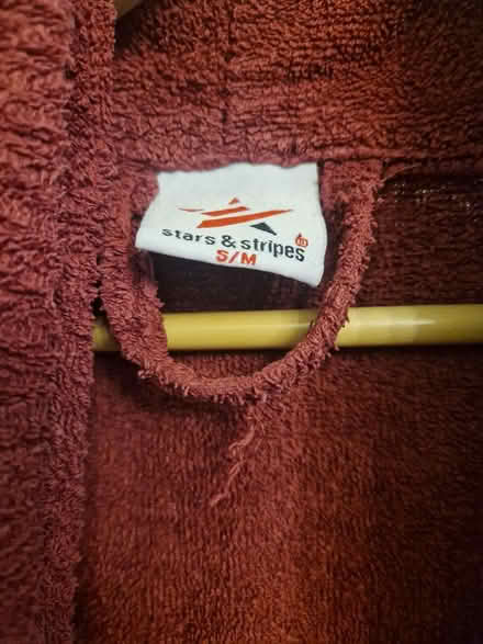 Photo of free Burgundy towelling robe (Crystal Palace, SE19) #3