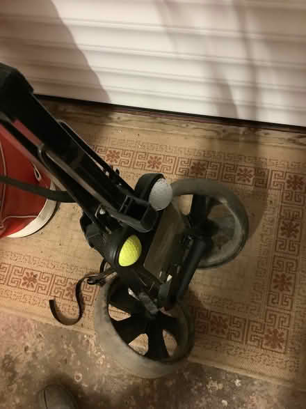Photo of free Assorted golf clubs, bag and buggy (Daw Knowle HD5) #4