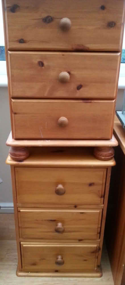 Photo of free 3 drawer pine cabinets (Bawdrip TA7) #1