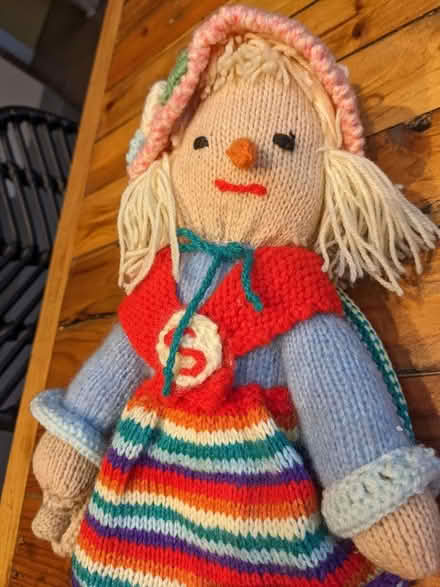 Photo of free Knitted scarecrow doll (Liverpool L19) #2