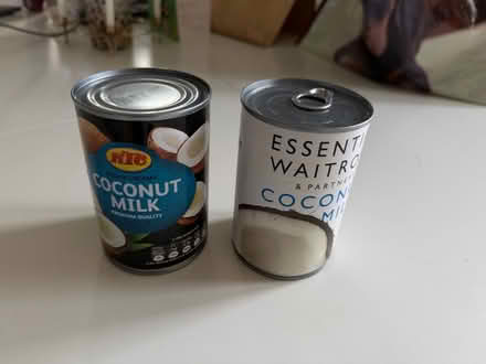 Photo of free Two tins of Coconut Milk (Woodley RG5) #1