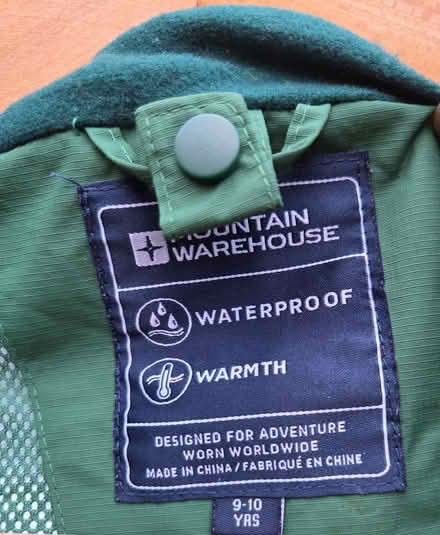 Photo of free Waterproof Mountain Warehouse jkt- age 9/10 (Whittlebury NN12) #3