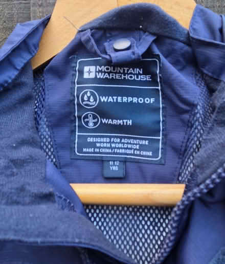 Photo of free Waterproof Mountain Warehouse jkt- age 11/12 (Whittlebury NN12) #3