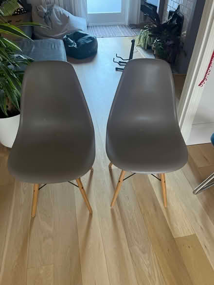 Photo of free Two repro Eames style chairs (Crouch End N8) #1