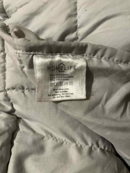 Photo of free 7kg grey weighted blanket (Camberwell SE5) #2
